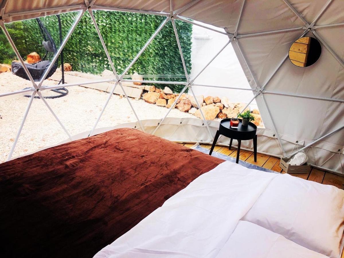 Glamping Peninsula Lustica Rose Villa Tivat Kültér fotó